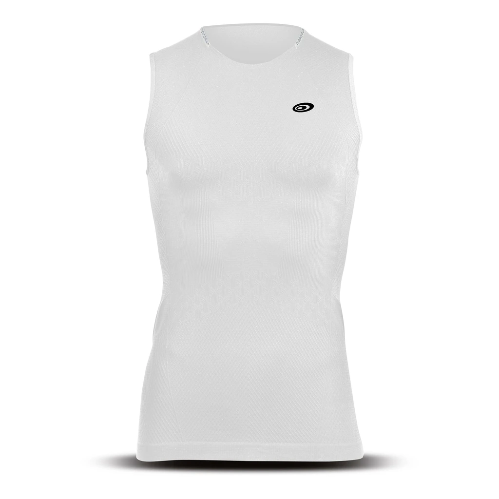BV Sport RTech Evo 2 Sans Manche Homme Blanc 1 BV Sport RTech Evo 2 Sans Manche Homme Blanc