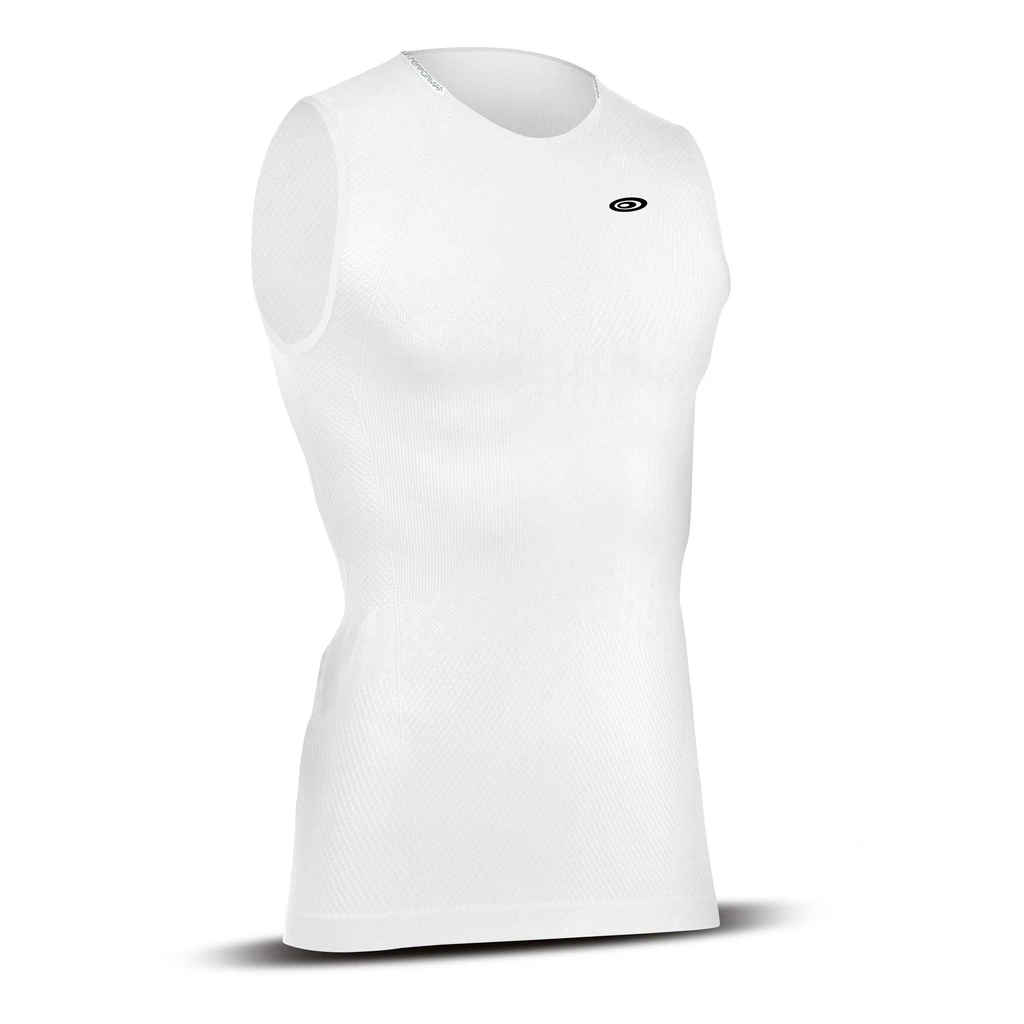 BV Sport RTech Evo 2 Sans Manche Homme Blanc 2 BV Sport RTech Evo 2 Sans Manche Homme Blanc – Image 2