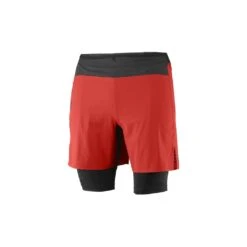 Salomon Exo Motion Twinskin Short Homme Framboise