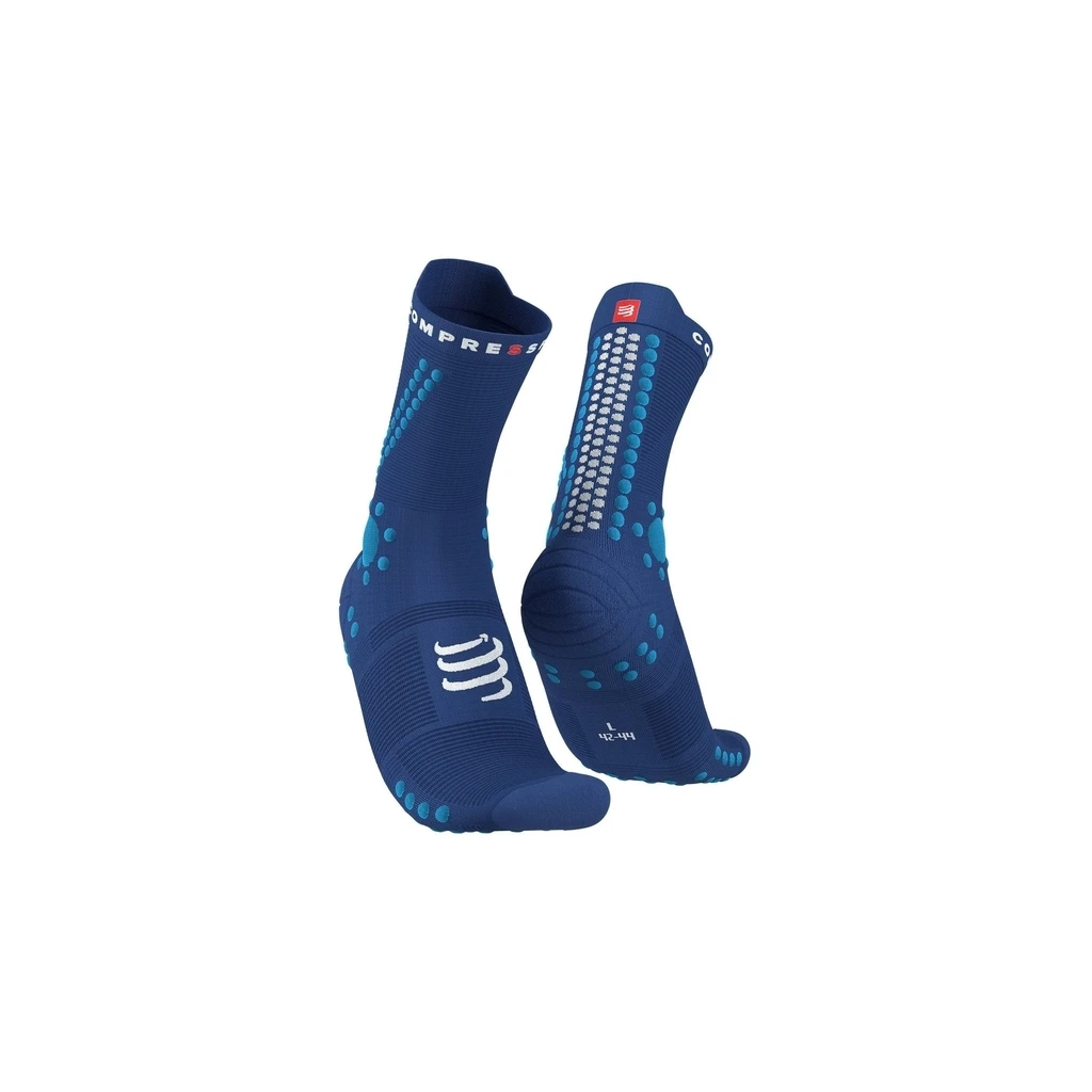 Compressport Pro Racing Socks V4.0 Trail Homme Bleu 1 Compressport Pro Racing Socks V4.0 Trail Homme Bleu