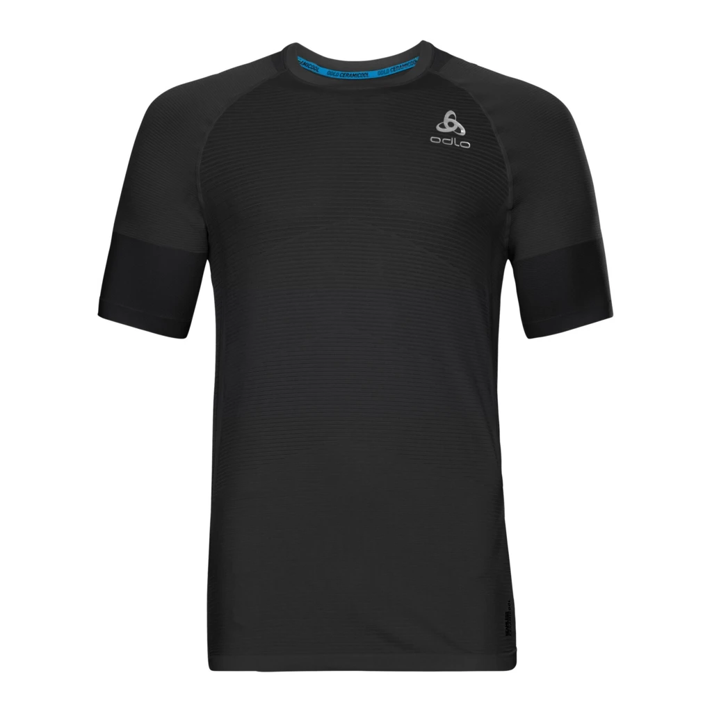 Odlo T-Shirt Manches Courtes Ceramicool Motion Femme Noir 1 Odlo T-Shirt Manches Courtes Ceramicool Motion Femme Noir