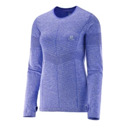Salomon Elevate Seamless Long Sleeves Tee Femme