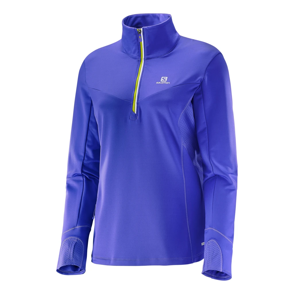 Salomon T-Shirt Trail Runner Warm Mid Femme 1 Salomon T-Shirt Trail Runner Warm Mid Femme