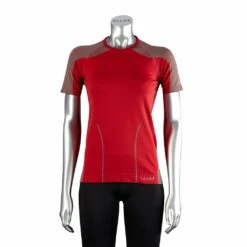 Falke Maillot Dayton MC Femme Rouge