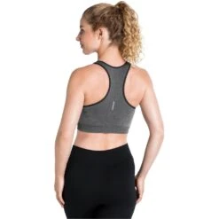 Odlo Brassiere Seamless Medium Ceramicool Femme Gris 9 Odlo Brassiere Seamless Medium Ceramicool Femme Gris -Tenue Active main 450170 8494