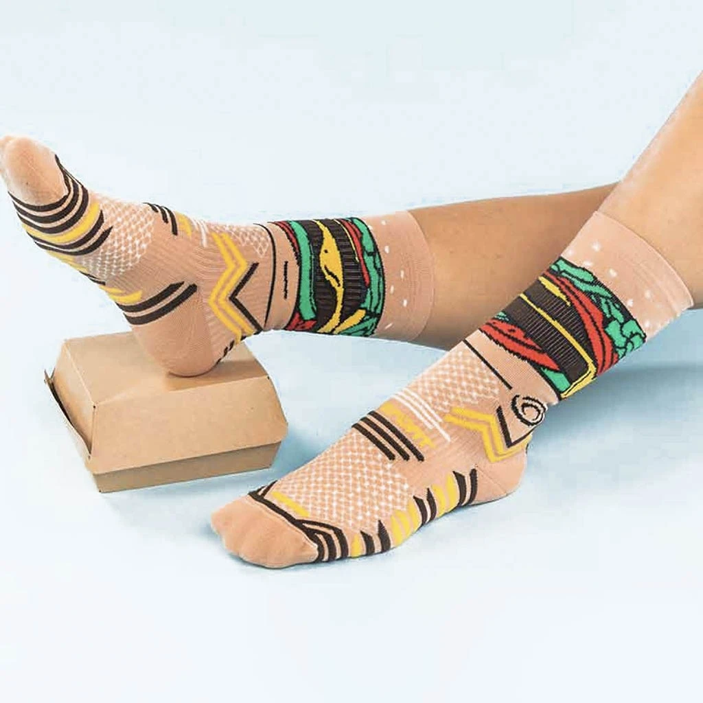 BV Sport Socquette Trail Collector ”Nutri” Burger 36/38 Marron – Image 3