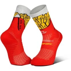 BV Sport Socquette Trail Collector ”Nutri” Frites 36/38 Rouge
