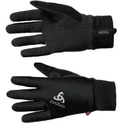 Odlo Gloves Element Warm Homme Noir -Tenue Active main 777680 15000 Torso Back 01 1 7696