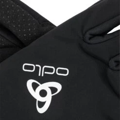 Odlo Gloves Element Warm Homme Noir -Tenue Active main 777680 15000 Torso Detail2 0c41