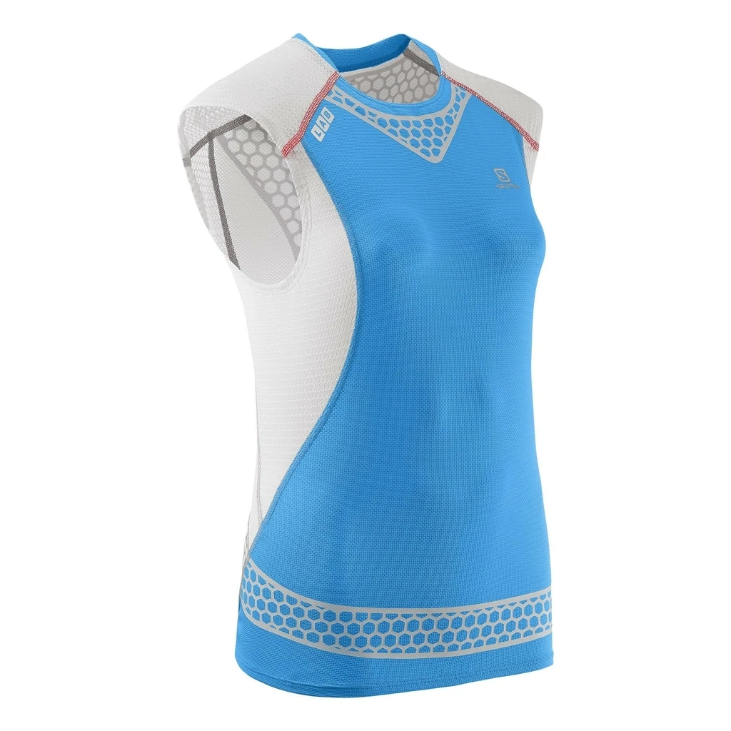 S-Lab S-Lab Exo Tank Femme Bleu 2 S-Lab S-Lab Exo Tank Femme Bleu – Image 2