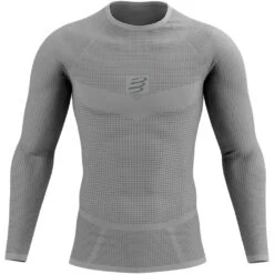 Compressport On/Off Base Layer Long Sleeve Top Homme Gris