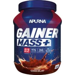 Apurna Gainer Mass Plus - Chocolat - Pot 1.1 Kg