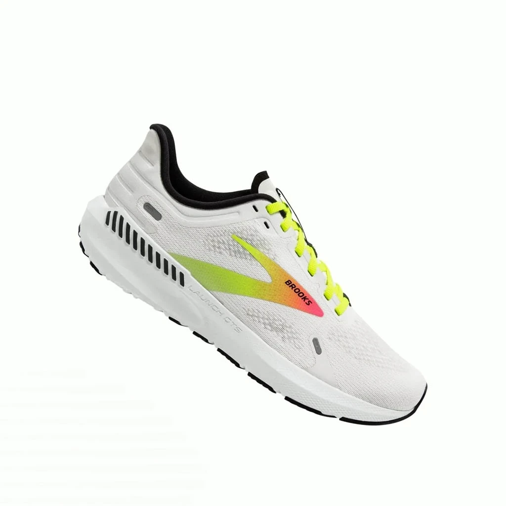 Brooks Running Launch GTS 9 Femme Blanc – Image 2