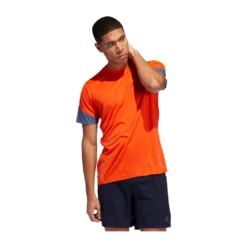 Adidas 25/7 Tee Runr Homme Orange -Tenue Active main EI6322 h b4a2