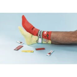 BV Sport Socquette Trail Collector ”Nutri” Ketchup-Mayo 36/38 Multicolore -Tenue Active main IMG 9739 scaled 1 4c02