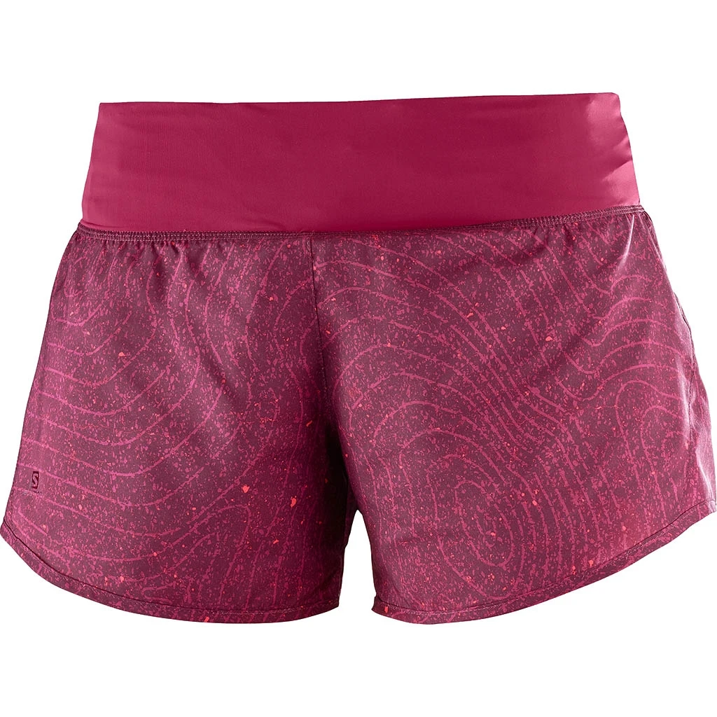 Salomon Elevate 2In1 Short Femme Rose