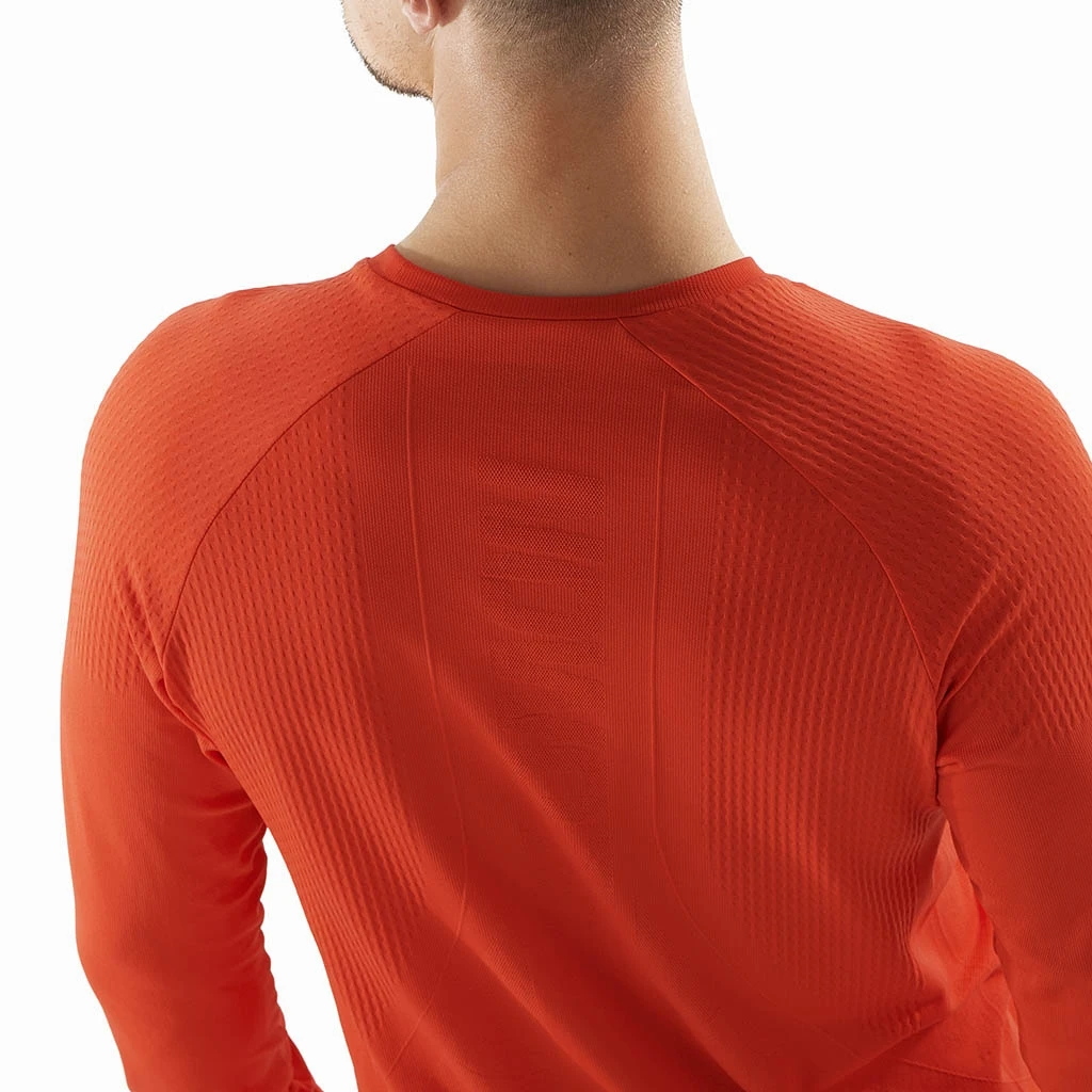 Salomon Sense Long Sleeve Tee Homme Rouge 6 Salomon Sense Long Sleeve Tee Homme Rouge – Image 6