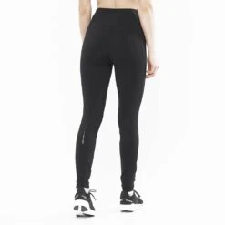 Salomon Cross Warm Tight Femme Noir -Tenue Active main LC1878500 1 MOD crosswarmtight deepblack run w.png.high res 1dc3
