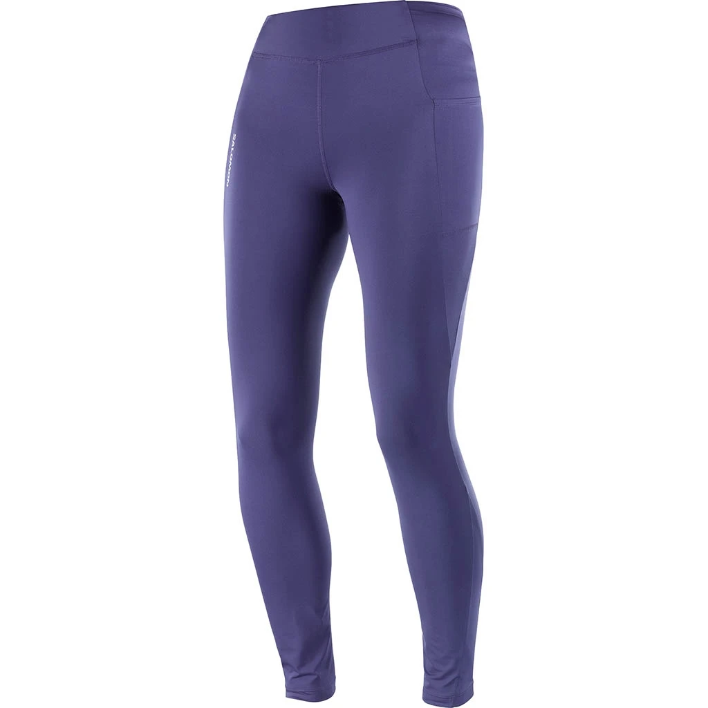 Salomon Cross Warm Tight Femme Violet 1 Salomon Cross Warm Tight Femme Violet