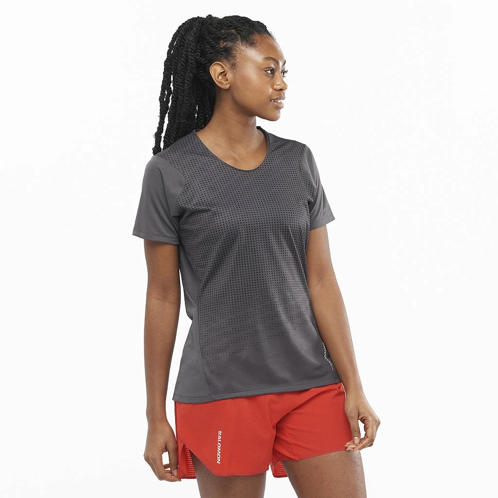 Salomon Sense Aero Short Sleeve Tee Femme 3 Salomon Sense Aero Short Sleeve Tee Femme – Image 3