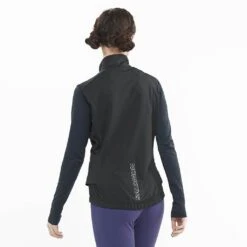 Salomon Light Shell Vest Femme -Tenue Active main LC1894700 1 MOD lightshellvest deepblackwhite run w 48bf