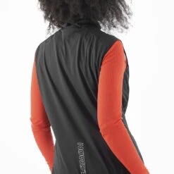 Salomon Light Shell Vest Femme -Tenue Active main LC1894700 6 MOD lightshellvest deepblackwhite fabricdos w c221