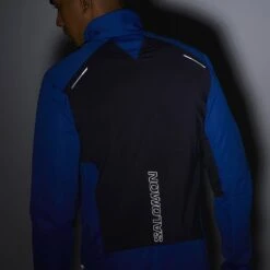 Salomon Gore-Tex Pro Jacket Homme -Tenue Active main LC1956700 3 MOD gtxprowsjkt nauticalblue reflectiveback m bdd5