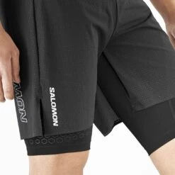 Salomon Exo Motion Twinskin Short Homme 12 Salomon Exo Motion Twinskin Short Homme -Tenue Active main LC1956800 4 MOD exomotiontwshort deepblack twconstruction m fa21