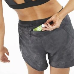 Salomon Cross 5 Femme Noir -Tenue Active main LC2035100 4 MOD cross5short periscopeaodeepblack pochearriere w 53cf