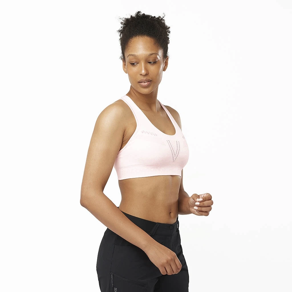 Salomon Essential Move On Seamless Femme Rose 2 Salomon Essential Move On Seamless Femme Rose – Image 2