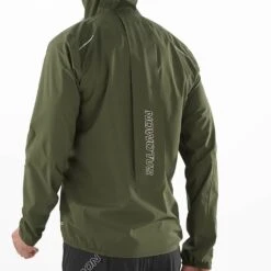 Salomon Bonatti Trail Homme Kaki -Tenue Active main LC2043300 9 MOD bonattitrailjkt forestnight souffletdos m 50ed