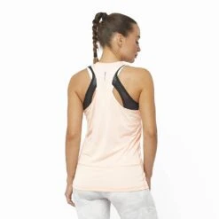 Salomon Cross Run Femme Beige 6 Salomon Cross Run Femme Beige -Tenue Active main LC2047100 1 MOD crossruntank creamtan run w 2c7c