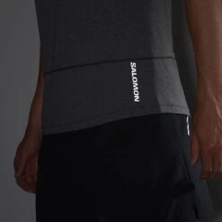 Salomon Cross Run Homme Noir 7 Salomon Cross Run Homme Noir -Tenue Active main LC2051100 5 MOD crossruntank deepblackheather reflective m dc1a