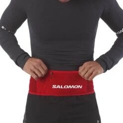 Salomon S-Lab Belt Rouge -Tenue Active main LC2096200 2 MOD S LABFiery Red BLACK1 cd2a
