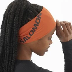 Salomon Winter Training Orange -Tenue Active main LC2121400 1 MOD rsproheadband burntochre logomatiere uw 79ae