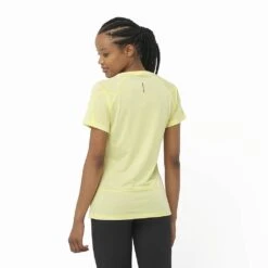 Salomon Cross Run Femme Jaune -Tenue Active main LC2131900 1 MOD crossrunsstee charlock run w e10a
