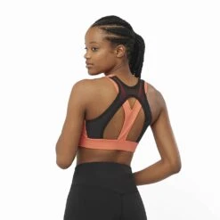 Salomon Cross Run Femme Kaki -Tenue Active main LC2133500 1 MOD crossrunbra coral run w 1128