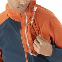 Salomon Bonatti Trail Homme Orange -Tenue Active main LC2135500 10 MOD bonattitrailjkt burntochrecarbon pochegourde m fa0d