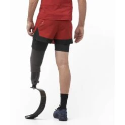Salomon Cross 2In1 Homme Rouge -Tenue Active main LC2137200 1 MOD cross2in1shorts reddalia run m 15bb