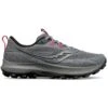 Saucony Peregrine 13 Gore-Tex Femme Gris