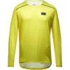 Gore Wear Contest Long Sleeve T-Shirt Homme Jaune