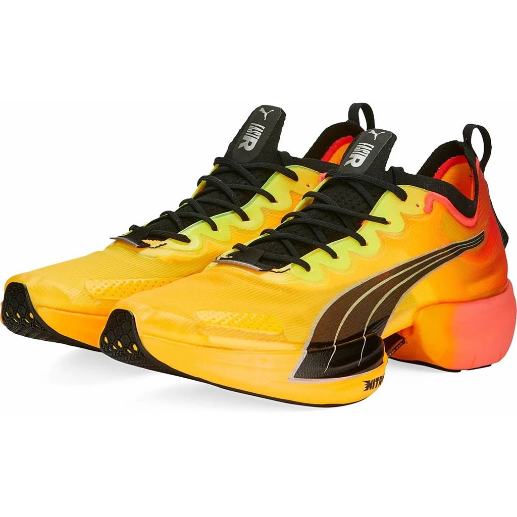 Puma Fast-R Nitro Elite Femme Jaune Fluo 2 Puma Fast-R Nitro Elite Femme Jaune Fluo – Image 2