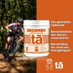 Ta Energy Recovery Smoothie - Caramel Salé 600g -Tenue Active main RECOVERY CARAMEL 1 0f3e