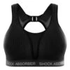Shock Absorber Run Bra Padded Femme Noir