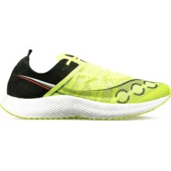 Saucony Sinister Femme Jaune Fluo