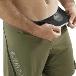 S-Lab S-Lab Speed Homme Vert Militaire -Tenue Active main SAL5957 1000 11 1 cb14