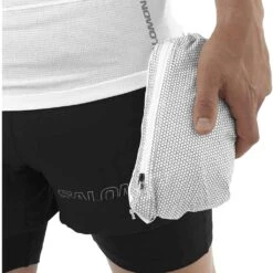 Salomon Bonatti WaterProof Homme Blanc -Tenue Active main SALO07745 07 1 c1b1