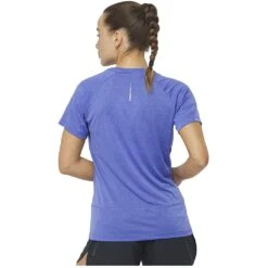 Salomon Cross Run Femme Bleu Ciel -Tenue Active main SALO07822 03 1 3583