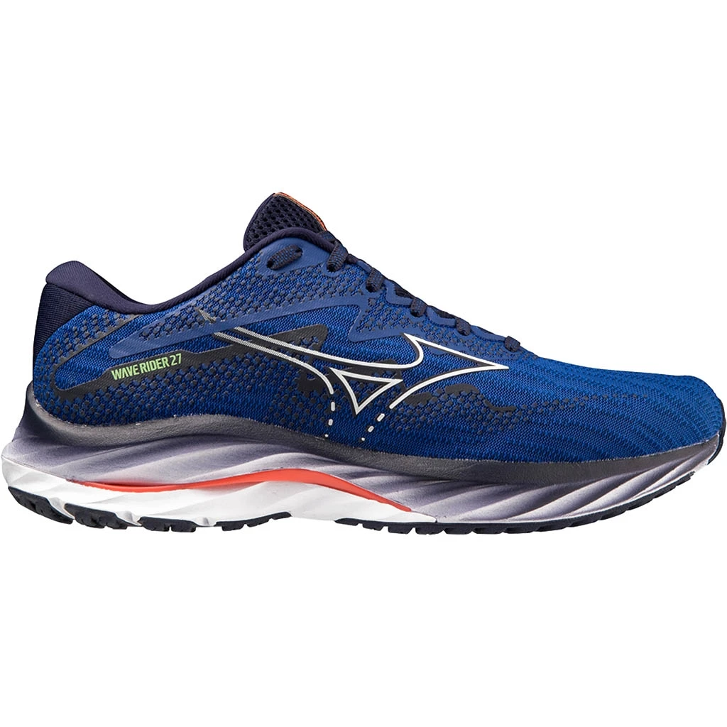Mizuno Wave Rider 27 Homme Bleu Marine 1 Mizuno Wave Rider 27 Homme Bleu Marine