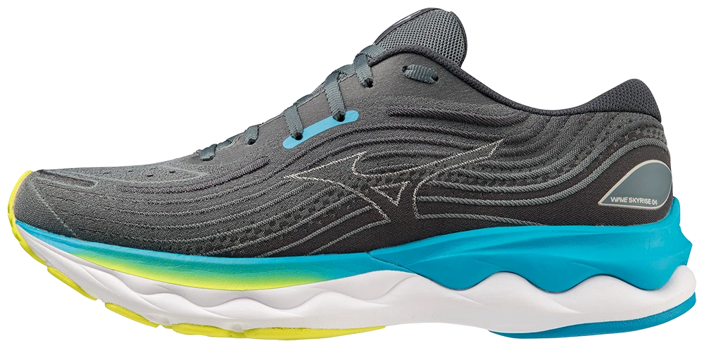 Mizuno Wave Skyrise 4 Homme Noir 2 Mizuno Wave Skyrise 4 Homme Noir – Image 2